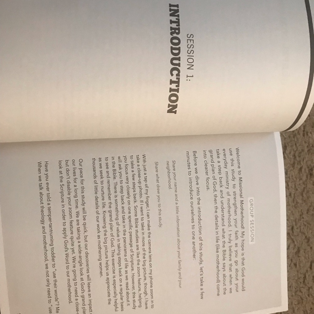 Missional Motherhood Gloria Furman Bible Study Book - Picture 4 of 6